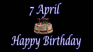 7 April New Birthday Status Video , happy birthday wishes, birthday msg quotes जन्मदिन