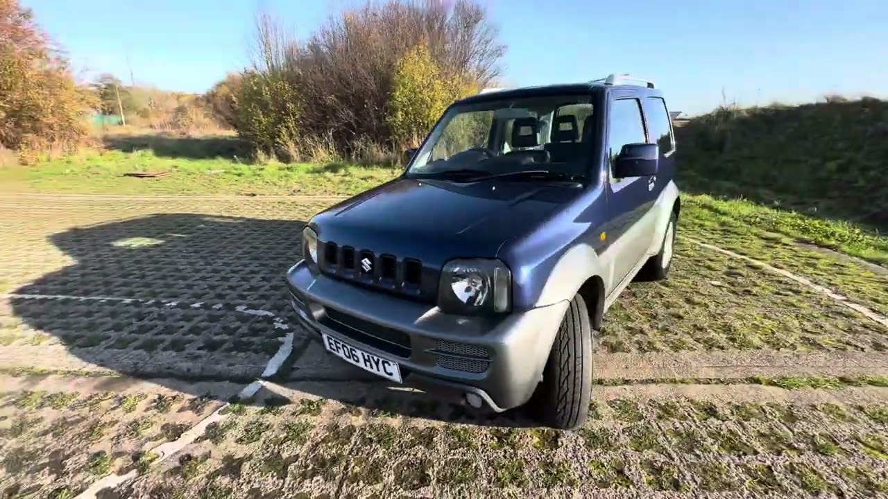 2006 SUZUKI JIMNY 1.3 JLX PLUS FOR SALE VISIT WWW.AYLOTTMOTORS.CO.UK