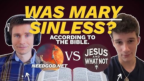 | HEATED DEBATE | Was Mary Sinless? NeedGod.net vs JesusandWhatnot
