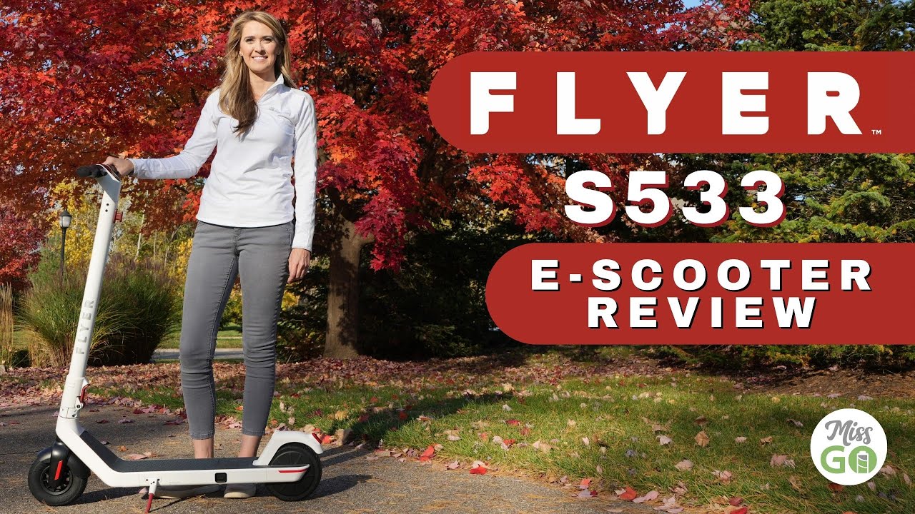 Flyer S533: Folding Electric Kick Scooter