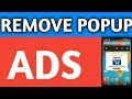 How to remove popup ads from android mobile  100 free  no tools required