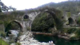 The Roman Bridge in Cangas de Onis