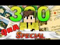300 Subscribers Special QNA 🤧 ! 😍 || My real name? #special | #minecraft