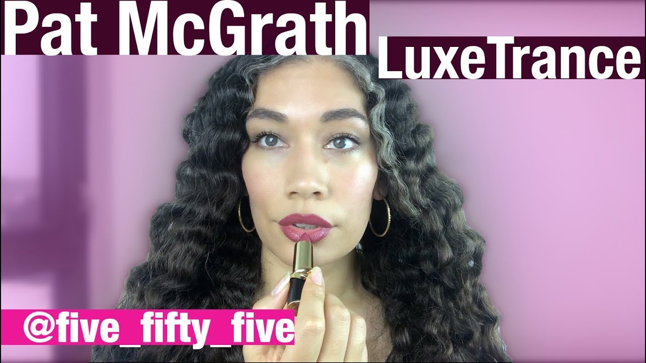 Pat McGrath Labs LuxeTrance Lipstick First Impressions of Donatella, Beautiful Creature, Sedition