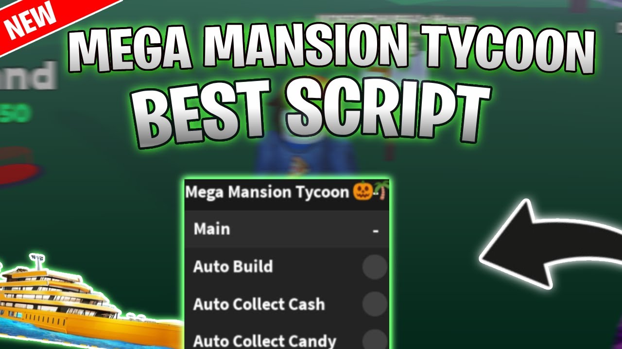*NEW* Mega Mansion Tycoon Script (PASTEBIN 2025) (AUTO BUILD , AUTO ...