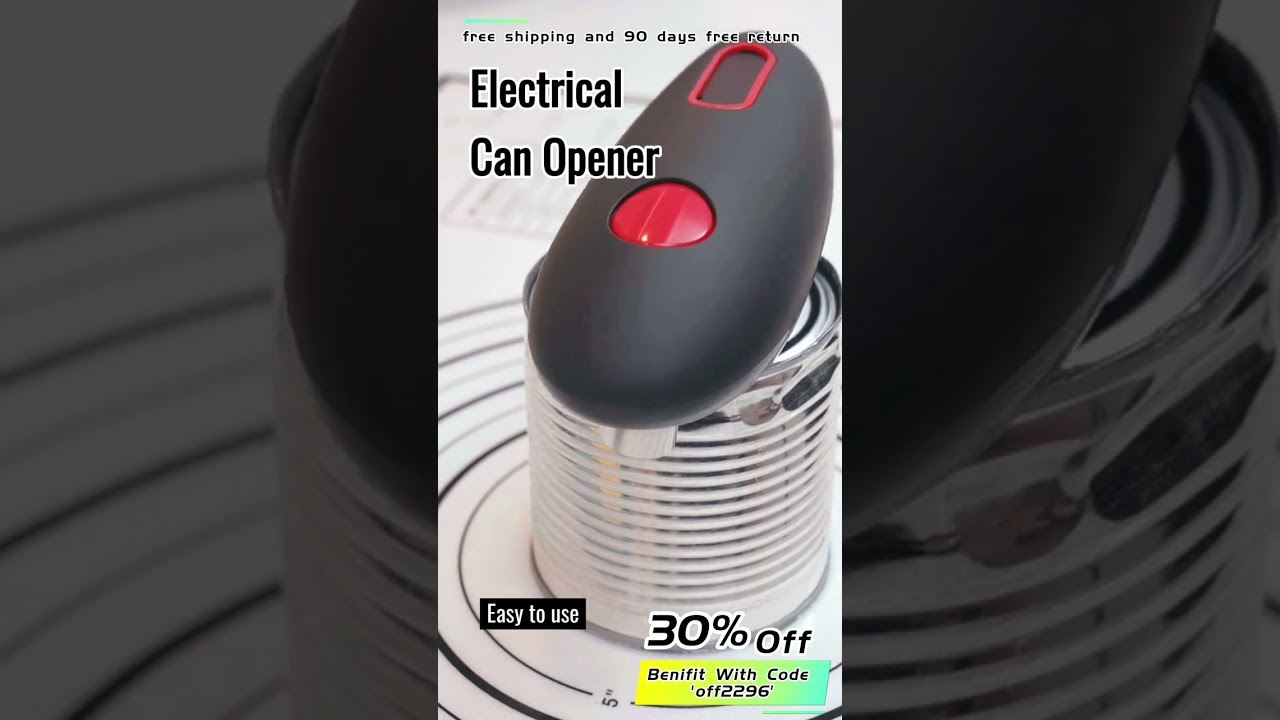 Electric Can Opener Can Openers Automatic Jar Opener Tin Can - Temu