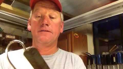 Hooks, sharpening and inspecting