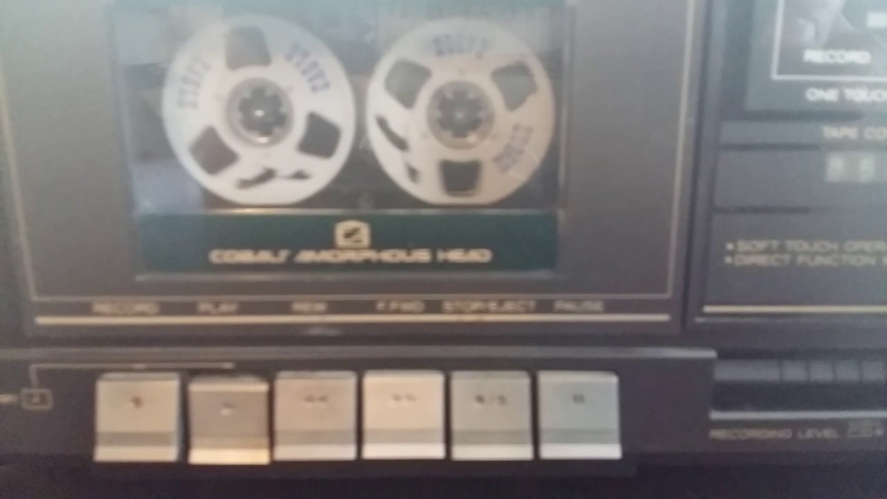 TEAC V-455X ステレオカセットデッキ　稀少 TEAC V 455X - YouTube