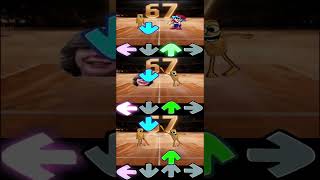 FNF 67 BUT TEST TUNG TUNG SAHUR #SHORTS