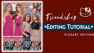 Friendship Editing Tutorial//Sister's Editing Tutorial//PicsArt photo Editing screenshot 2