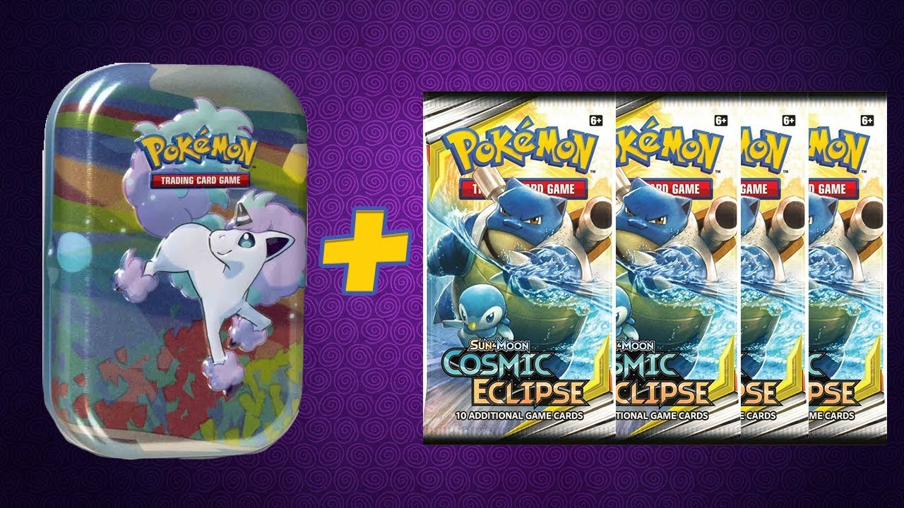 APERTURA DE CARTAS POKEMON MINI LATA PONYTA + SOBRES TREMENDA CARTA ME ...