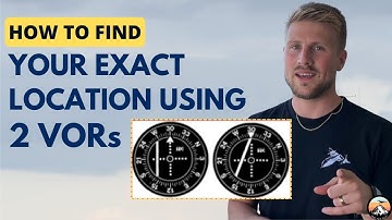 How to Find your Exact Position Using 2 VORs