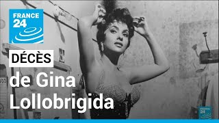 Cinéma : décès de l'actrice italienne Gina Lollobrigida à 95 ans • FRANCE 24