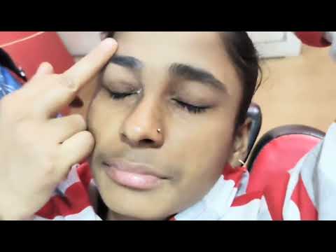 Eye brow threading tutorial step by step
