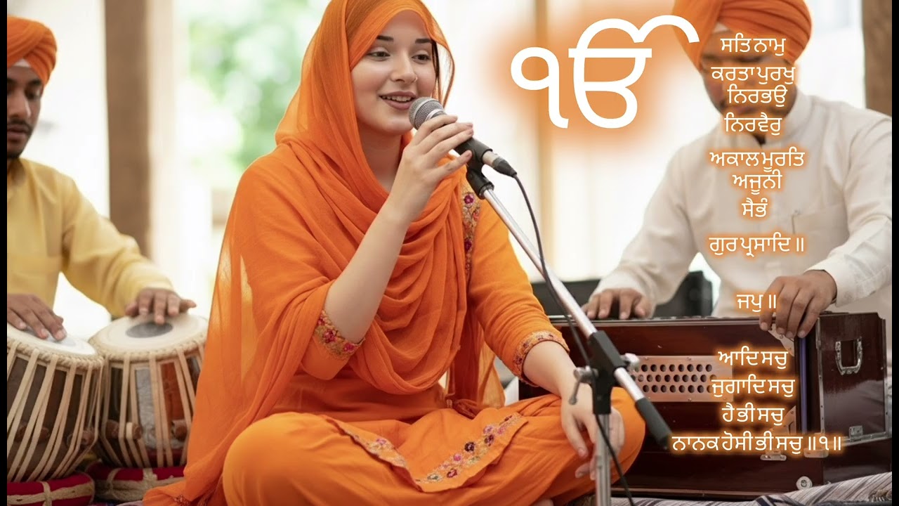 ੴ ek onkar | Mool mantra | Shabad Gurbani kirtan | Satnam karta purakh jaap | Waheguru | jenna kaur