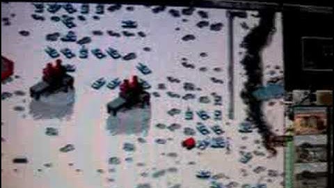 Tank attack in Red Alert