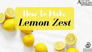 How often have you made a recipe that called for lemon zest? did the
little too much tang? well in today’s tips and tricks, we show to
...
