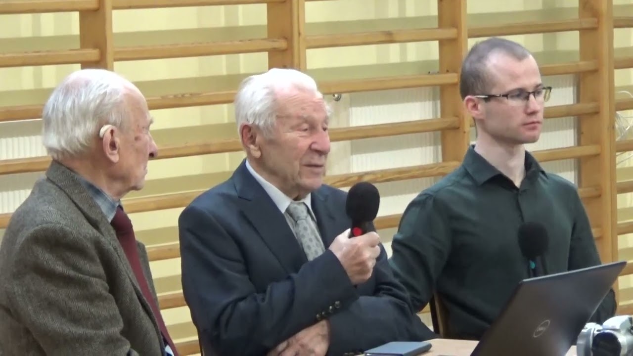 Spotkanie z panem Romualdem Żukowskim - Sybirakiem. Część 1.