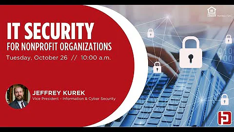 Webinar | IT Security for Nonprofit Organizations