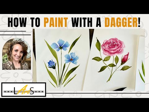 TUTORIAL: How To Paint With QoR Iridescent Watercolors - Doodlewash®