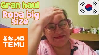GRAN HAUL de TEMU/ ROPA BIG SIZE/ GRAN UNBOXING ROPA PULS SIZE/ #temu #temuhaul
