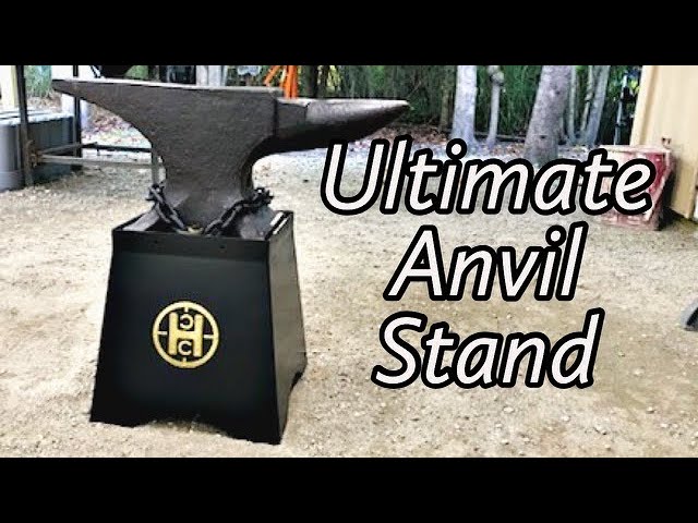 Rate my anvil stand. All opinions are good opinions. : r/Blacksmith