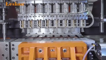 Leshan 8 Cavities Blow Molding Machine(with Moog Parison Control System) for 150ml milk bottle