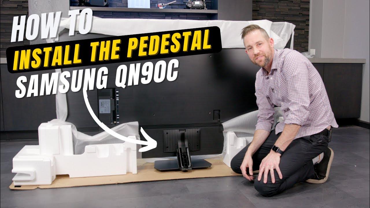 How To Assemble And Install The Samsung QN90C Series Pedestal YouTube how-to-assemble-and-install-the-samsung-qn90c-series-pedestal-youtube