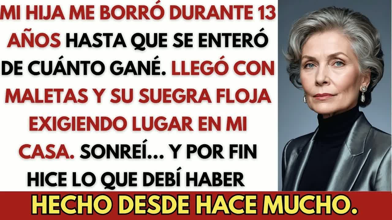 Mi Hija Se Enteró De Mis Ingresos Y Trajo A Su Suegra Floja Exigiendo Que Le Diera…