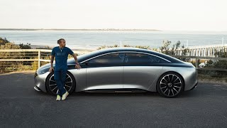 Lewis Hamilton und der Mercedes-Benz Vision EQS: Was wirklich zählt