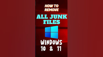 How To Remove All JUNK Files in Windows 10 or 11
