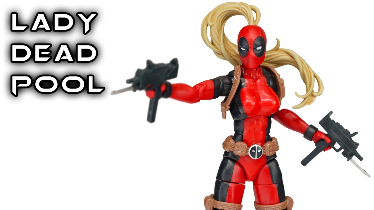 N*n様 Marvel Legends Deadpool & Lady Dead Marvel Legends LADY DEADPOOL Action Figure Review - YouTube