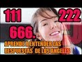 CUALES SON LOS SIGNIFICADOS DE LOS NUMEROS | NUMEROS DE LOS ANGELES | LEY DE ATRACCION