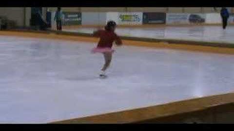 Figure Skating - Double Loop Double Loop in Slow Motion