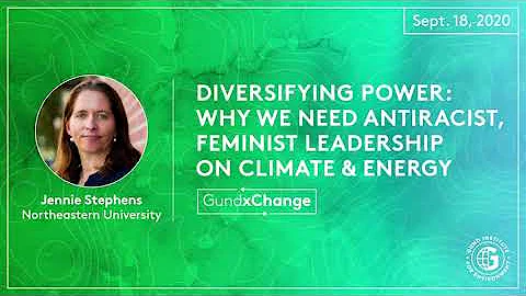 Jennie Stephens: Diversifying Power - Why We Need ...