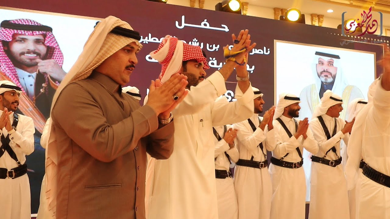 لعب عتيبه فن المجرور بقيادة غازي الذيابي اهداء لغازي - زواج غازي المطيري