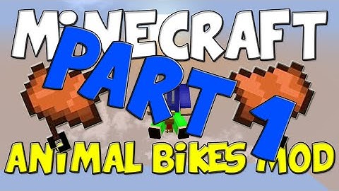 Minecraft Animal Bikes Mod 1.7.10 Part 1