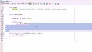 Java Tutorial Java For Beginners Part 20  Switch Enumerations
