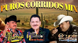 El Coyote y Chuy Lizarraga & Julio Preciado - Puros Corridos Mix 🔥🔥🔥