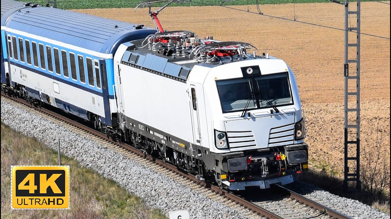 Vectron 383.064-3 VUZ Velim 15.3.2020 (4K)