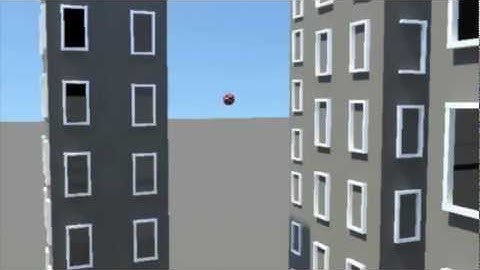 Ball Bounce 3D in Maya
