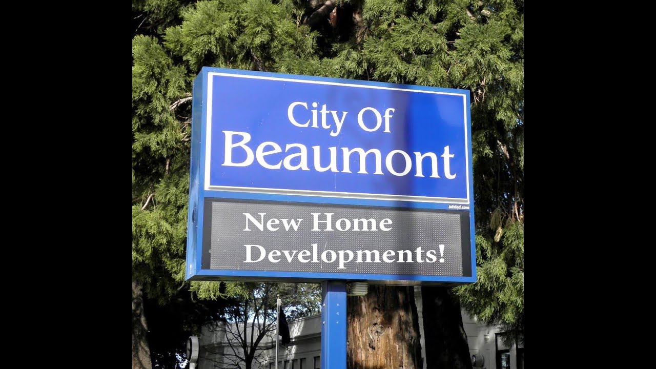 Beaumont California New Homes and Developments YouTube