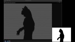 Bad Apple, but it's Windows Command Prompt