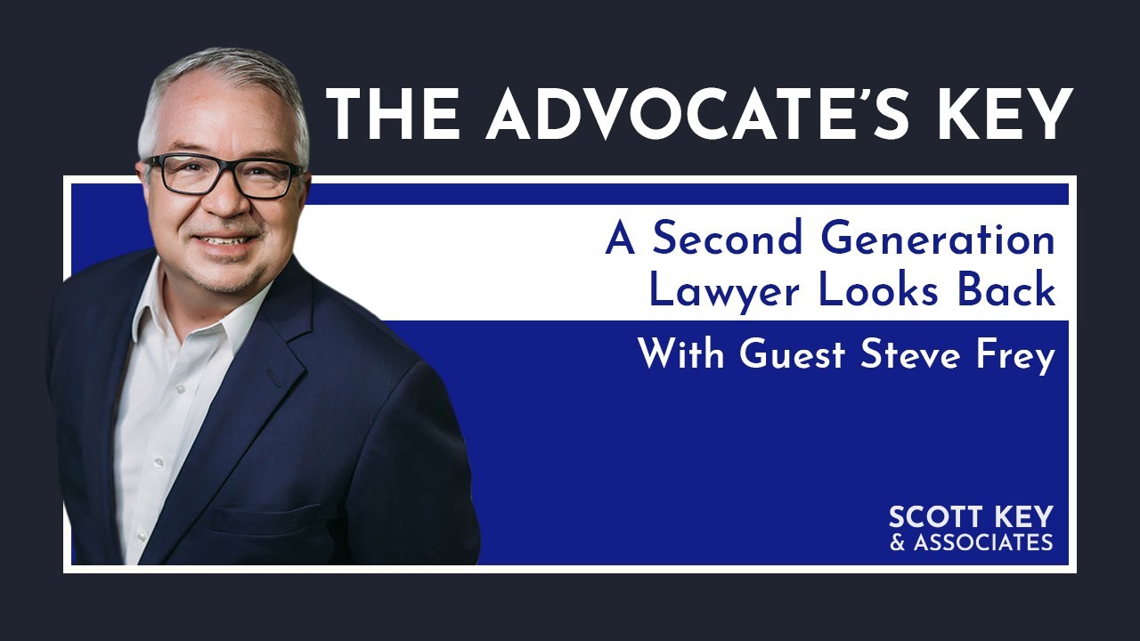 Attorney Scott Frey on The Advocate's Key Podcast