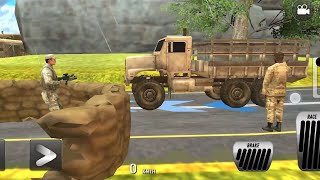 Army Truck Cargo Driving Simulator, Military Transporter Driving | Android GamePlay screenshot 3