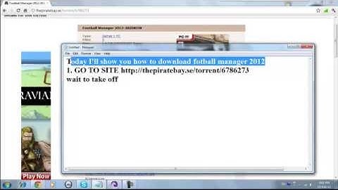 How to Download And Install Football Manager 2012