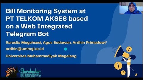 Sistem Monitoring Tagihan di PT TELKOM AKSES Berbasis Web terintegrasi dengan Telegram Bot