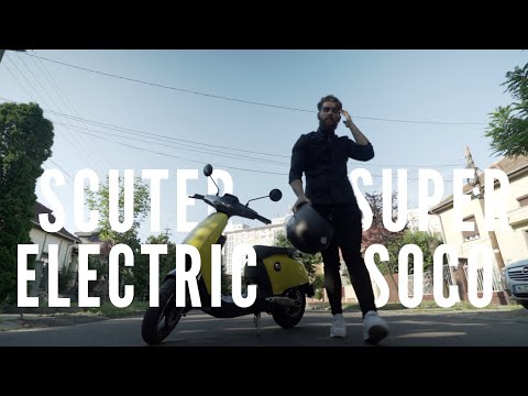 Scuter electric 🛵 ?!  Super Soco CUX | Review Romana