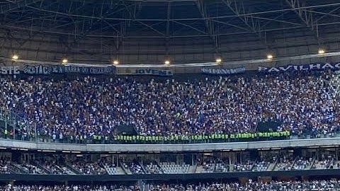 TORCIDA DO CRUZEIRO DE VISITANTE NO PRIMEIRO CLÁSSICO DA ARENA MRV