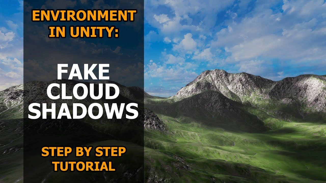 How To Create Fake Cloud Shadows in Unity
